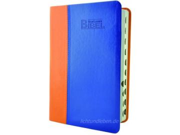 Neue Luther Standartbibelorange-blau