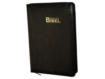 Neue Luther Studienbibel schwarz, mit Goldschnitt, Reißverschluss u. Konkordanz